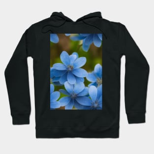 Beautiful Blue Flowers, for all those who love nature #91 Hoodie